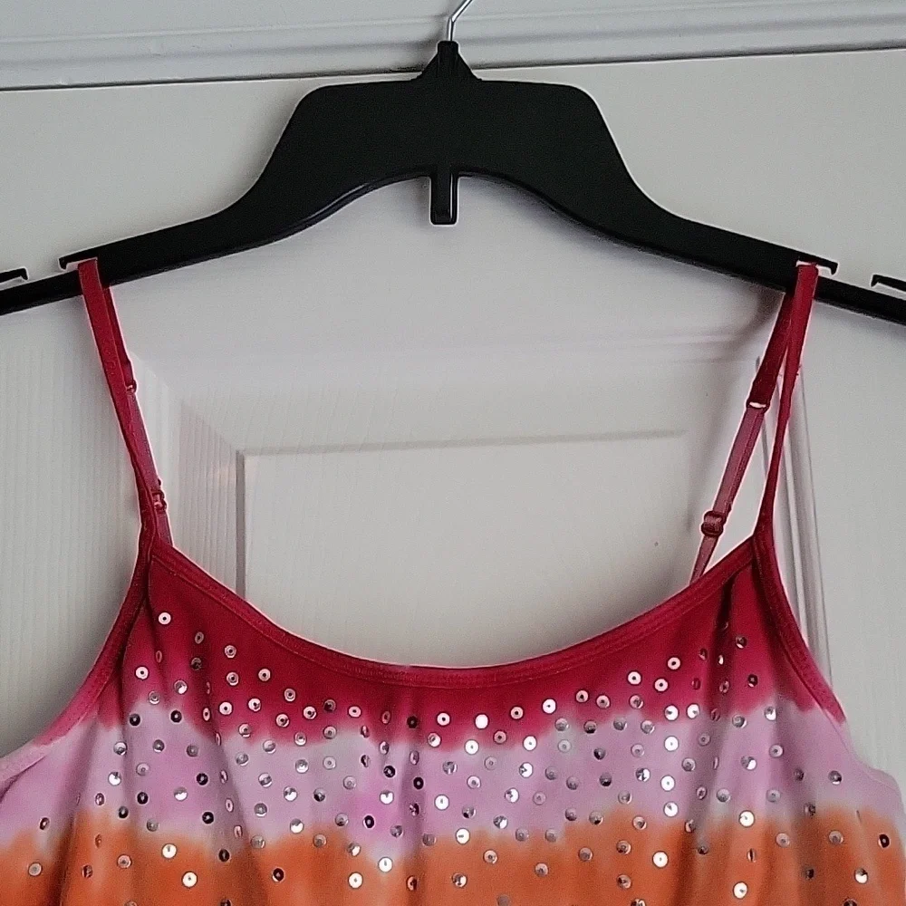 Justice Girl's Tye Dye Tank